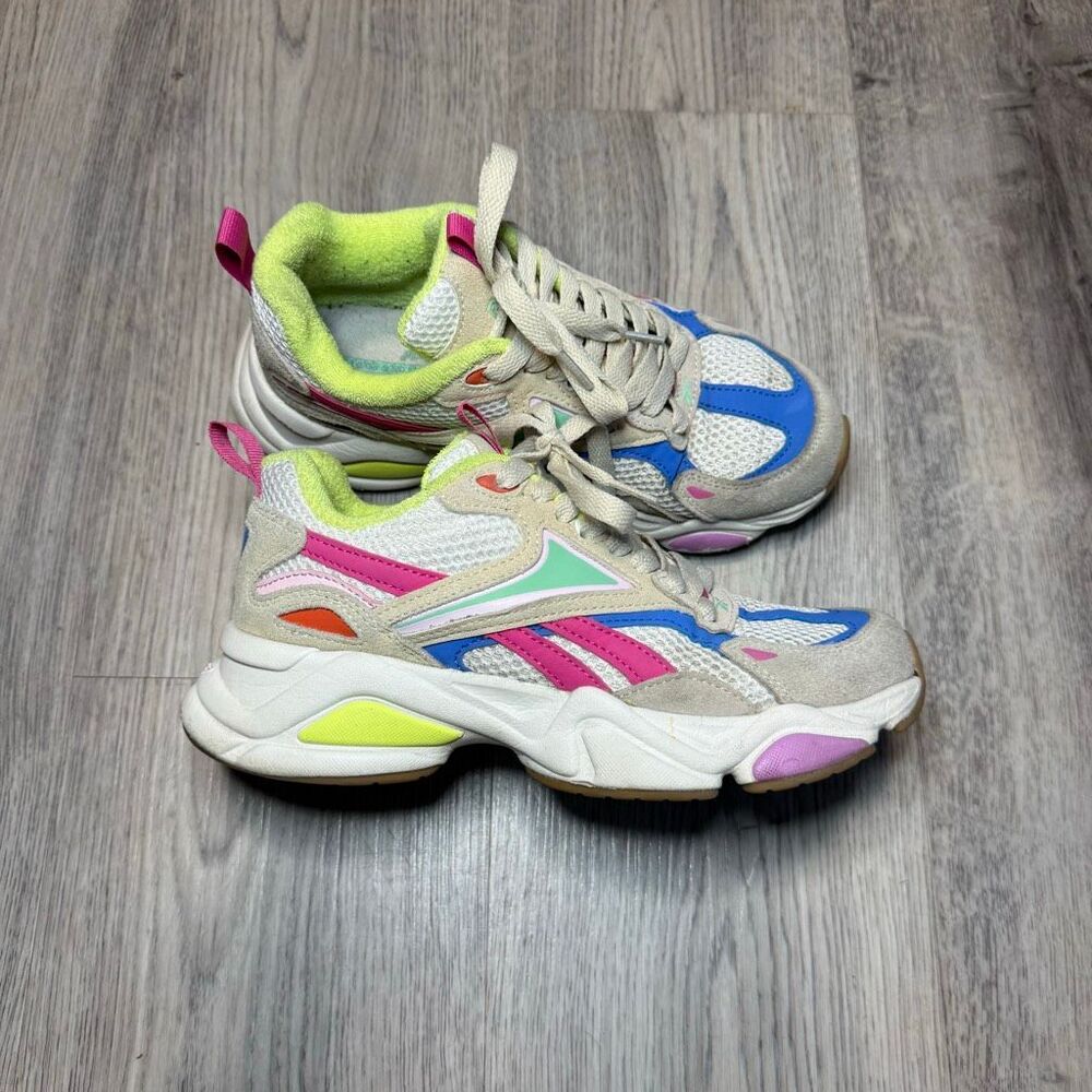 Reebok Royal Charge Y2K Chunky Neon Women’s Size 7.5